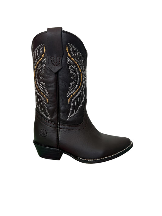 Bota Niño y Dama Piel Café