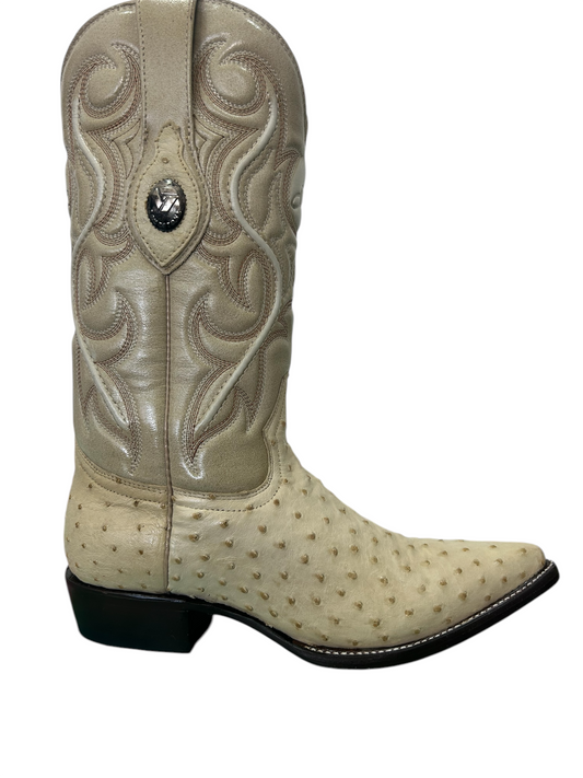 Bota Tombstone Avestruz Hueso